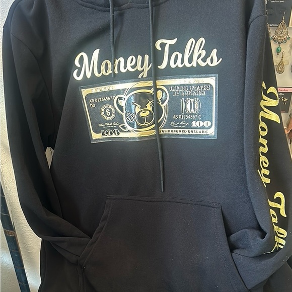 ‘Money Talks' Graphic Hoodie - Picture 4 of 4
